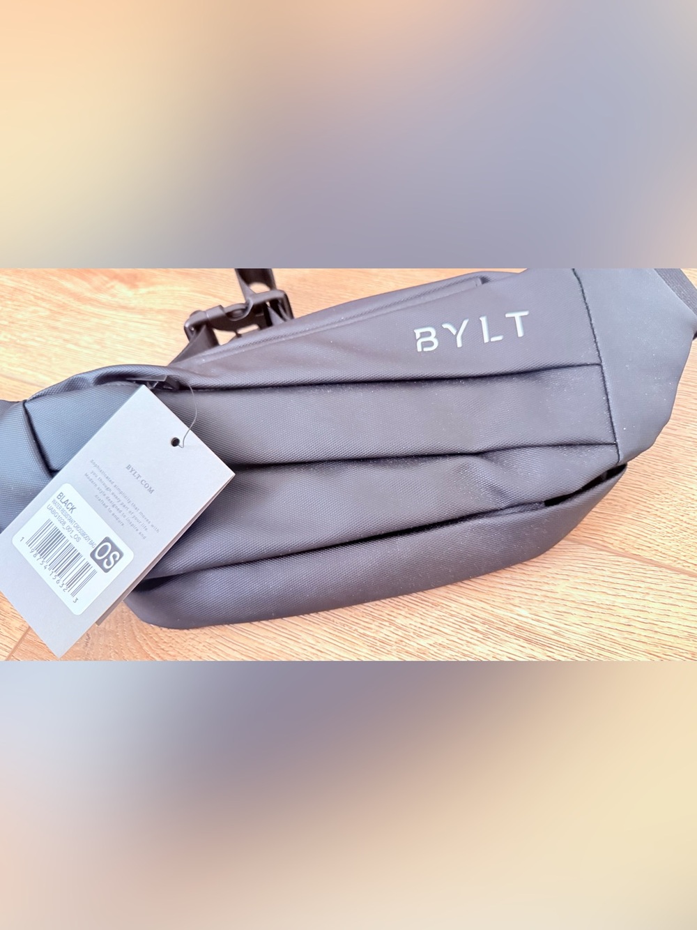 BYLC Black Quilted Crossbody Bag new with tags
